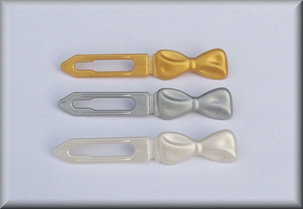 Hunde Haarspange Schleifenform 4,5cm